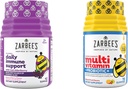 Enfants de Zarbee Daily Immune Support & Enfants Multivitamine + Probiotique Multipack, Immune Support Gommies avec Elderberry, Vitamine C & Zinc, 42 ct, & Vitamines pour enfants + Gommies probiotiques, 70 ct, 2 articles