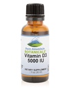 Pure Mountain Botanicals Gouttes liquides en vitamine D - Casher non aromatisé D3 gouttes liquides dans l'huile MCT - 5000UI par portion - 1 oz