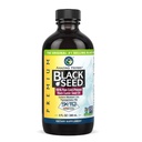 Amazing Herbs Premium Huile de Graine Noire - Nigella Sativa pressée à froid aide à la santé digestive, le soutien immunitaire, la fonction cérébrale, la mobilité articulaire, sans gluten, non OGM - 8 Fl Oz