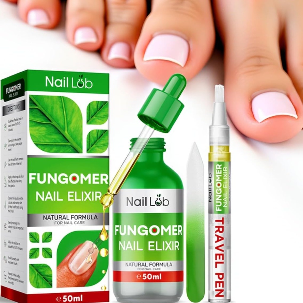 Traitement des champignons des Toenail Extra Strength - Stylo antifongique – Réparation des ongles - Changement visible de 7 jours sur les ongles endommagés, épais, décolorés - Huile d'arbre à thé
