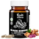 Ginger noir pour hommes Capsule 500 mg (100 Capsules) Vegan kaempferia parviflora Capsules d'extrait de ginger noir pour l'endurance globale et la performance