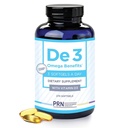 De3 Dry Eye Ultra Pure rTG Omega 3 – Support pour les yeux secs - 2240mg EPA & DHA – Nouveau et amélioré-sans brûlure-3 par jour de service, approvisionnement de 3 mois