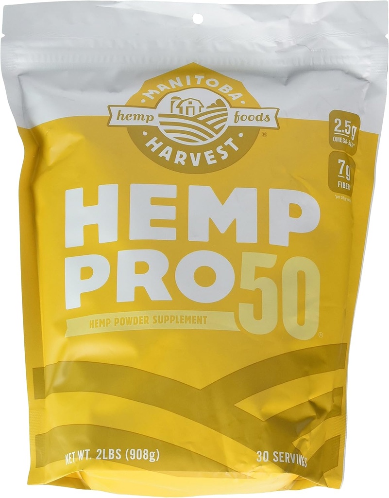 MANITOBA HARVEST Protéine Poudre-Hemp Pro 50, 32 OZ