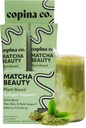 Copina Co. Matcha Beauté Vegan Collagen Booster Drink Blend: Plant Based Collagen Support Smoothie Drink Vegan Blend Variety Pack de Matcha Flavor