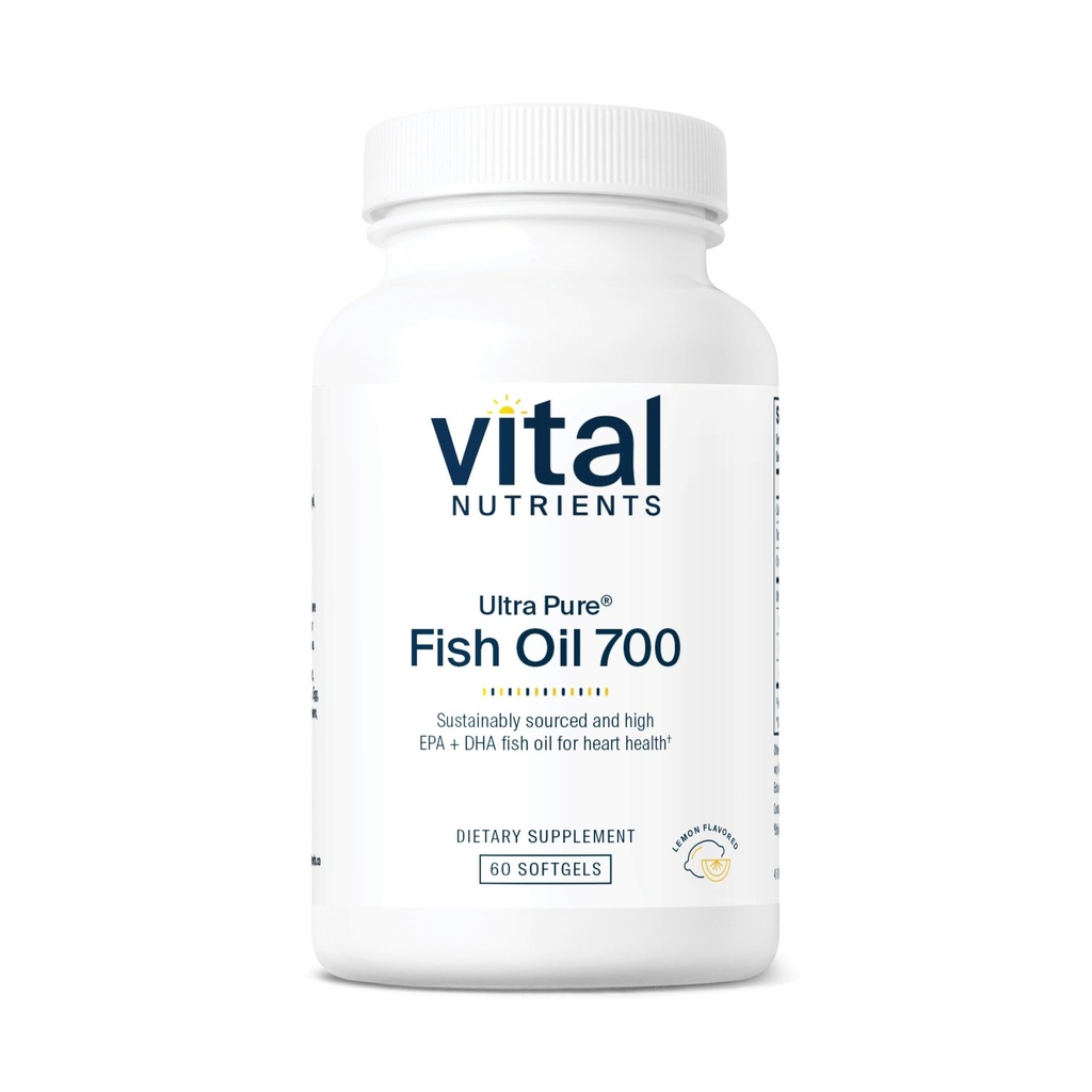 Nutriments vitaux Ultra Pure® Huile de poisson 700,00 $ Soutient la santé du coeur, du cerveau et des articulations*