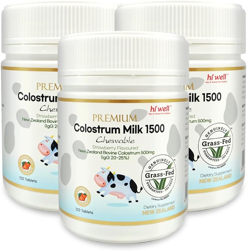 Colostrum haut de gamme Herbe 1500 120Tablettes (3)