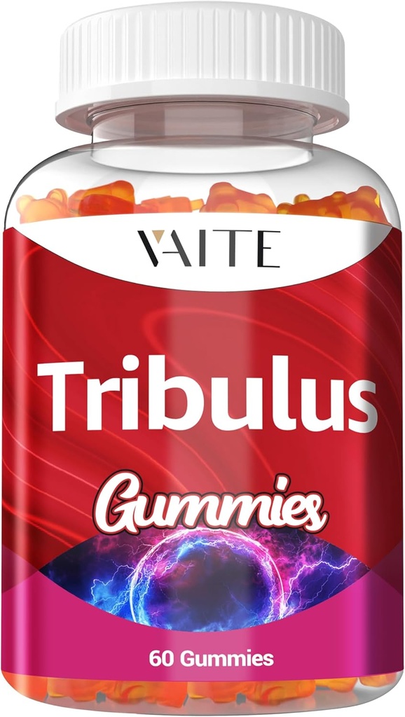 VAITE Tribulus Gummies 1000 mg - Supplément pour soutenir un mode de vie actif