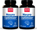 Formules de Jarrow Neuro Optimizer - 120 Capsules, Pack de 2 - Santé cérébrale et antioxydant - Comprend 7 Nutriments Neuro - Sans gluten - 60 portions totales