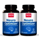Formules de Jarrow Neuro Optimizer - 120 Capsules, Pack de 2 - Santé cérébrale et antioxydant - Comprend 7 Nutriments Neuro - Sans gluten - 60 portions totales