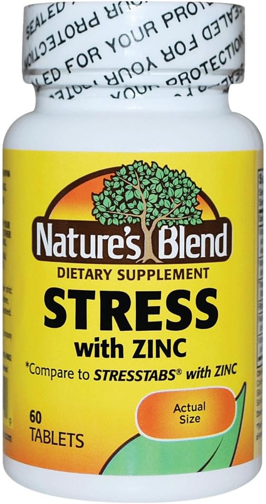 NAT B Stress Formula W/ZINC TB 60