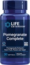 Prolongation de vie grenade complète, extrait de fruits, fleur, extrait d'huile de graines, santé cardiovasculaire, antioxydant, supplément super-alimentaire, sans gluten, non-OGM, 30 softgels