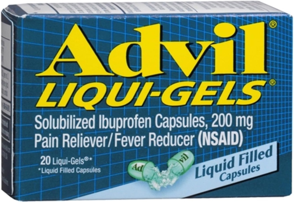200 mg de Liqui-Gels 20 ea (paquet de 12)