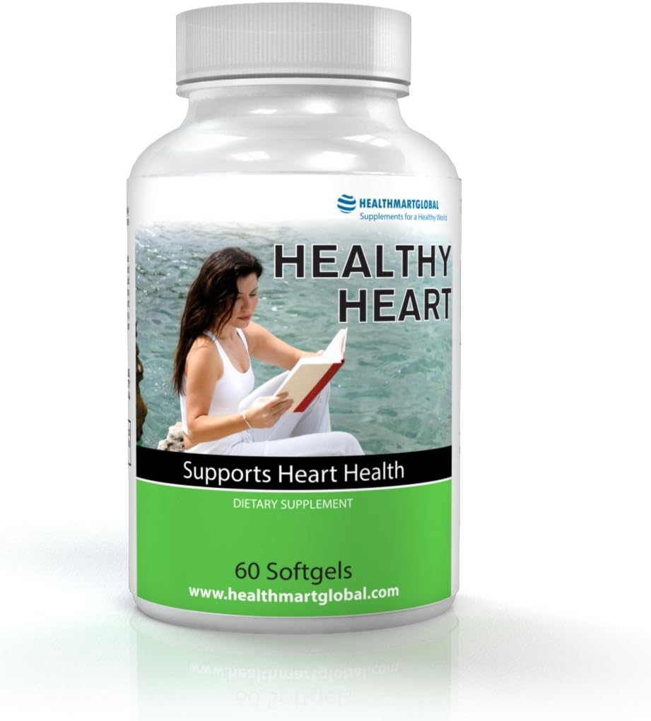 Suppléments de santé cardiaque - Capsules d'huile de krill pour stimuler la santé cardiaque incluant Oméga 3, 6 et 9