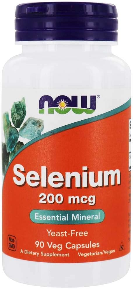 Sélénium 200 mcg Sans levure 90 capsules (paquet de 2)