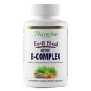 Les herbes paradisiaques, le mélange B-Complex de la Terre, Méthylé, Formes enzymatiques actives des vitamines B + Superaliments, soutient l'énergie et l'immunité, 60 Capsules