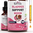 Contrôle de la vésicule pour chiens Supplément de vésicule pour chiens - soutient le rein sain et le traîtage urinaire - Traitement UTI pour chiens - Contrôle de vésicule pour chiens - Support de vésicule pour chiens - Supplément UTI pour chiens - 1oz