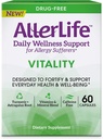 Capsules de vitalité, suppléments d'allergie quotidienne pour la santé quotidienne et le bien-être, 60-Comte