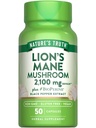 La vérité de la nature Lions La Mane Supplément Capsules de 2100mg de 50 comtes avec BioPerine de Vegan, non OGM et formule d'extrait sans gluten