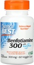 Meilleur médecin, Benfotiamine avec BenfoPure, 300 mg, 60 Veggie Caps