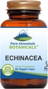 Pure Mountain Botanicals Echinacea Capsules Supplément - Kosher Caps végétaliens avec 420mg racine d'échinacée biologique