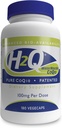 H2Q CoQ-10 avec 8X Absorption plus élevée au-dessus de la norme Q-10-Étudié cliniquement Support de la fonction cardio-vasculaire et mitochondria (Pack de 180)