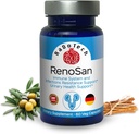 RenoSan, Suppléments de soins de santé de Tract Urinaire favorisent le nettoyage du rein, le soutien immunitaire et le soutien rénal essentiels avec l'extrait de feuille d'olive, favorise le bien-être général, 60 capsules de veg