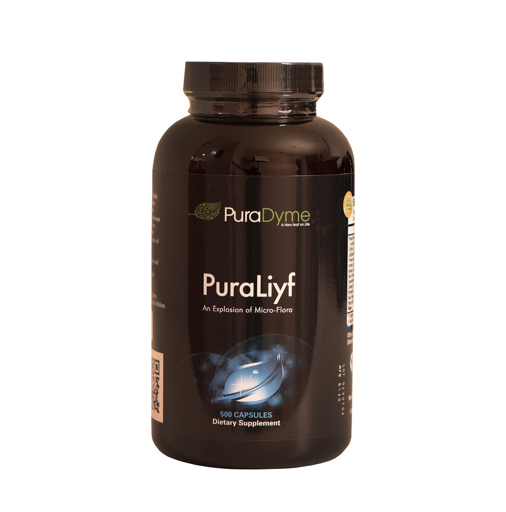 Puradyme PuraLiyf 500 Capsules de Veggie de Lou Corona