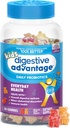 Avantage digestif Gummy probiotique quotidien pour les enfants, Multi, saveurs de fruits naturels, 80.0 Compte