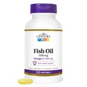 21e siècle Huile de poisson 1000 mg Softgels, 120 Compte