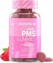 Novomins PMS Gummies avec probiotiques – Suppléments PMS pour les femmes – Hormone Balance – soutient la régulation des hormones, l'énergie, le système nerveux, la fonction cognitive et le système immunitaire