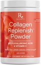 Réserve Beauté Collagène Reremplir la poudre - Collagène sans goût pour la peau radiante et la croissance des cheveux - Mélange facilement en liquide ou en smoothie - 8.25 oz