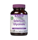 Bluebonnet Nutrition Albion Sélénium Glycinate, santé immunitaire*, santé thyroïdienne*, sans soja, sans gluten, non-OGM, certifié Casher, sans lait, végétalien, 90 capsules végétales, 90 portions