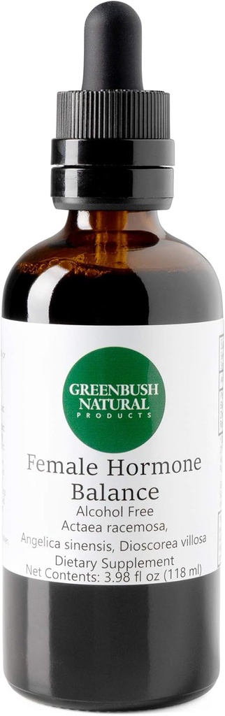 Balance des hormones féminines Greenbush 4 oz Extrait liquide, 240 doses