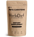 Bêta Carotène 10% Vitamine A 25000 UI Poudre de l'Immune Soutien du système, Supplément antioxydant