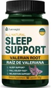 Extrait de racine valerian Capsules de soutien de sommeil, supplément de fleur de passion pour mieux dormir, asleep d'automne rapide et détente. Pastillas de Valeriana y Pasiflora para Dormir Profundamente. 90 Compte