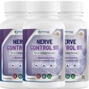 Nerve Control 911 - Supplément santé naturel à base de plantes Nerve - 3 Pack