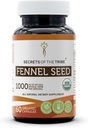 Secrets of the Tribe Fennel Seed USDA Organic | Made with Vegetarian Capsules and Certified Organic Fennel Seed (Foeniculum vulgare) Dried Seed (60 Capsules)