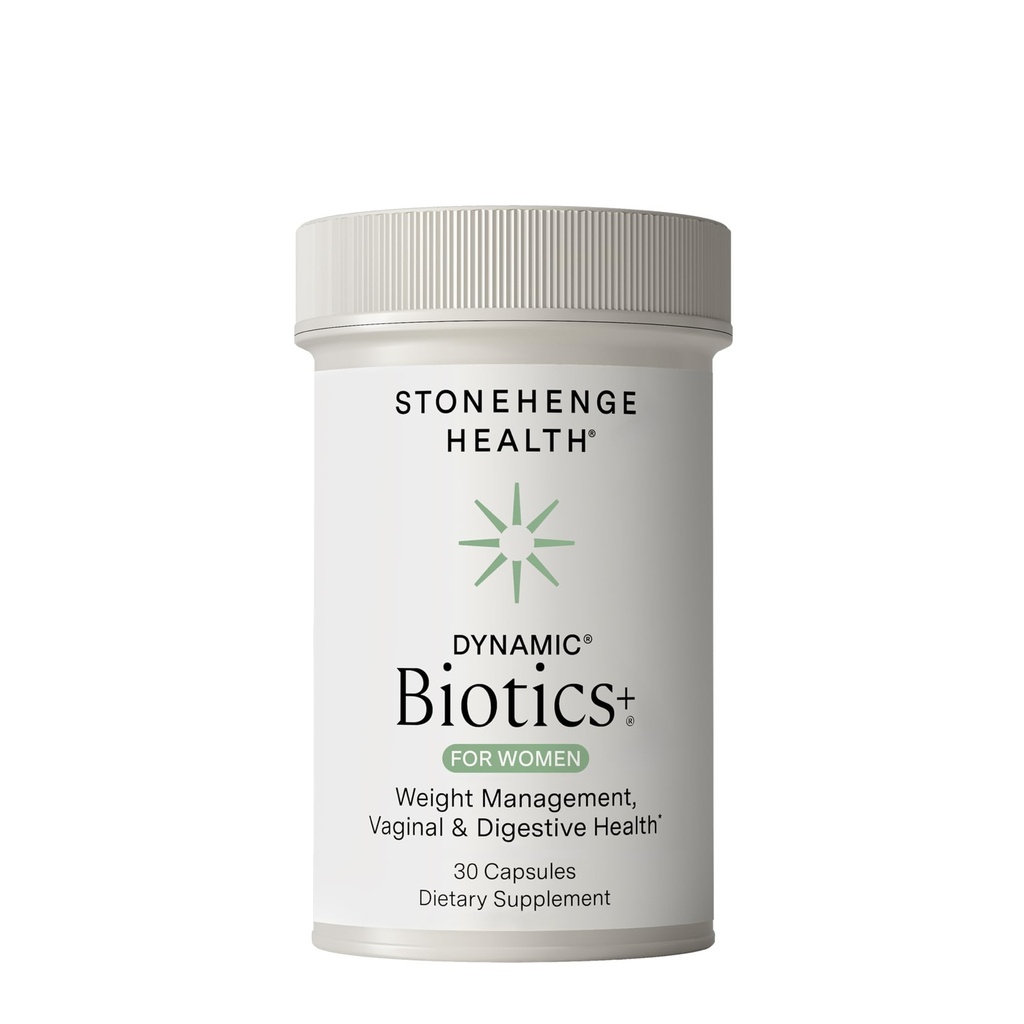 Probiotiques de santé Stonehenge 70 milliards CFU + 24 souches, prébiotique, biotique dynamique+ pour les femmes, nouvelle formule pour la gestion du poids, soutien digestif et vaginal, plateau de libération retardée Stable non-OGM