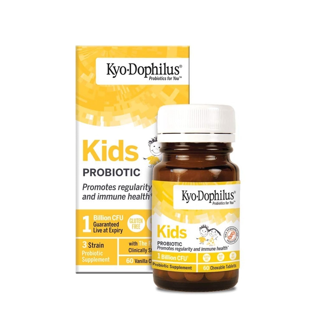 Wakunaga Kyo-Dophilus Les enfants probiotiques, favorise la régularité et la santé immunitaire