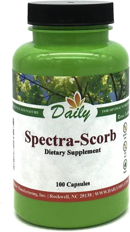 Spectra-ScorbTM (Vitamine C des ascorbates minéraux, complexe bioflavonoïde, Quercetin)