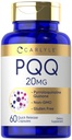 Supplément PQQ de Carlyle 20 mg 60 Capsules