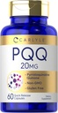 Supplément PQQ de Carlyle 20 mg 60 Capsules