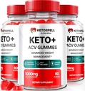 (3 packs) Gummies de vinaigre de cidre de pomme de terre kéto spell, vinaigre de cidre de pomme de terre kéto spell Formule avancée de perte de poids, tout naturel vinaigre de cidre de pomme 1000MG, KetoSpell Keto + supplément de vinaigre de cidre de pomme, Gomitas Avis (180 Gummies)