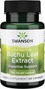 Swanson Buchu Leaf - Extrait 4:1 - Supplément à base de plantes - (60 capsules, 100mg chacune)