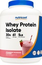Nutricost Whey Protein Isolate (Shake de lait aux mûres) 5LBS
