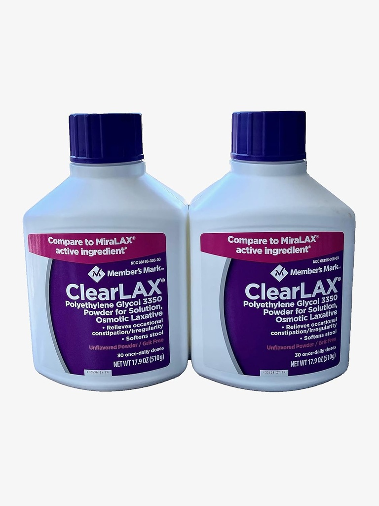 Mark Clearlax 2 Pack 17,9-Ounces de membre chacun