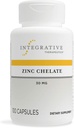 Thérapeutiques intégratives Chelate de zinc - Soutien antioxydant et fonction immunitaire saine* - Supplément minéral pour hommes et femmes - Sans lait et sans gluten - 100 capsules (100 portions)