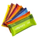 Pourquoi barres, barres protéiques, pack de variétés, 2.04 Bars d'once (paquet de 7 barres protéiques) - Superfood de barres protéiques, sans gluten, sans OGM, biologique, végétalien, ingrédients simples