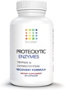 Enzymes protéolytiques Bruizex Trypsine & Chymotrypsine Recovery Supplément pour traumatisme tissulaire, contusion, gonflement