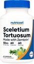 Nutricost Zembrin (Sceletium Tortuosum) 60 gélules (50 mg chacune) - Capsules végétariennes, non OGM, sans gluten